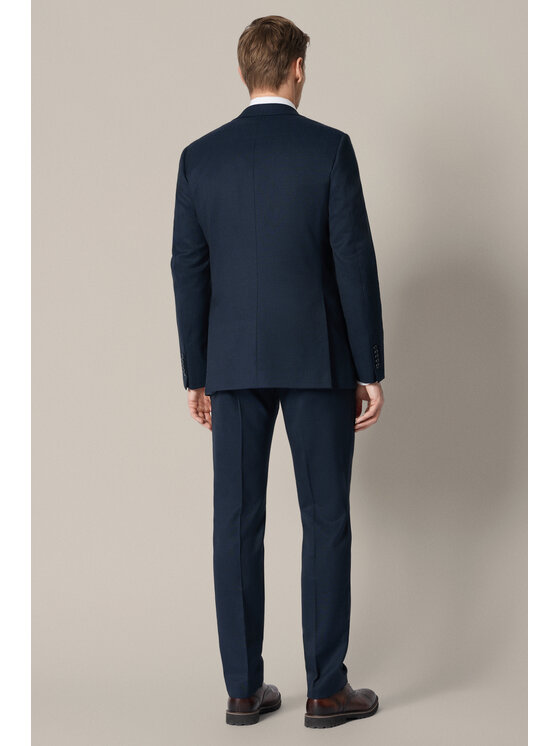 Lancerto Lancerto Garnitur Cabra GA073126000017 Granatowy Slim Fit