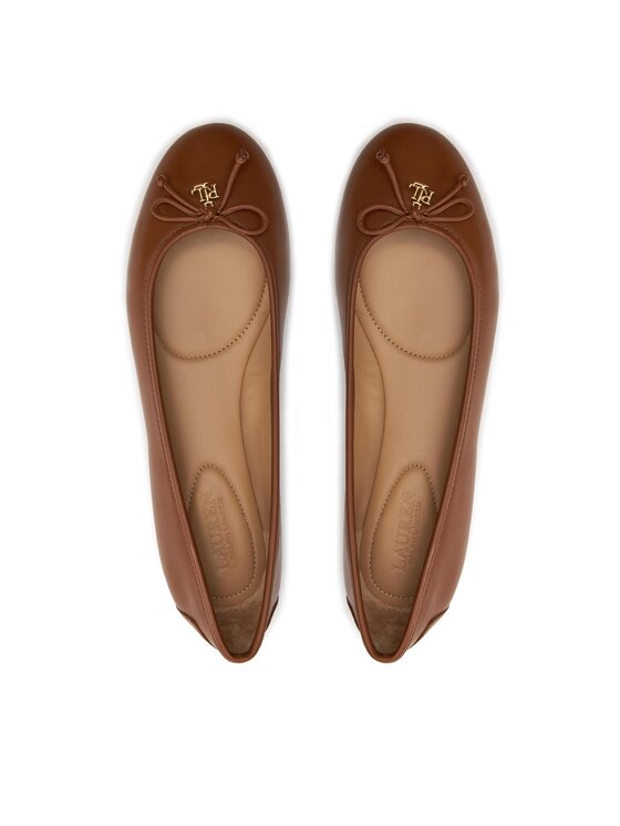 LAUREN RALPH LAUREN Lauren Ralph Lauren Balerinke 802927941004 Smeđa