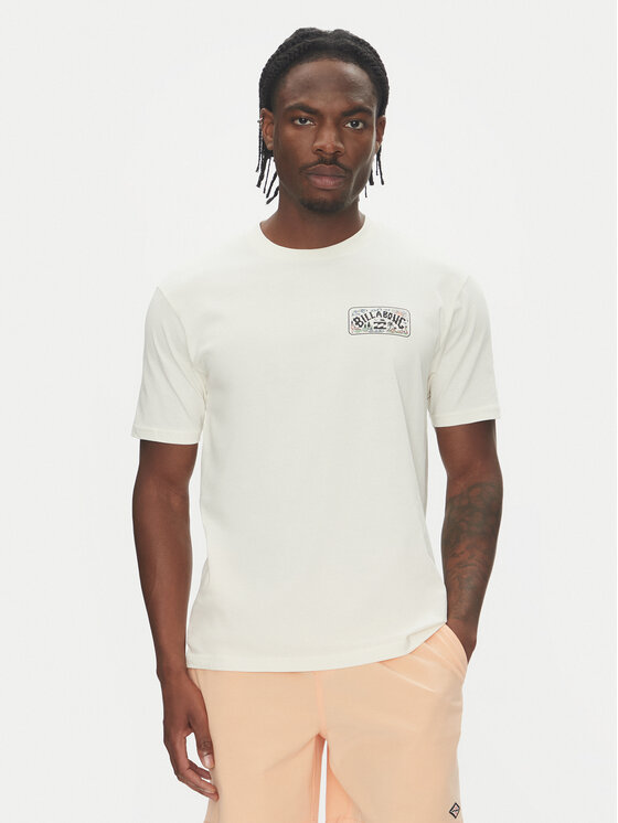 Billabong Tričko Scenic Arch Adiv Ss 24A501539 Biela Regular Fit
