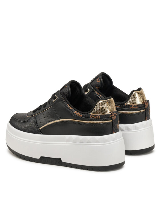 Guess Guess Sneakersy FLPRID ELE12 Čierna