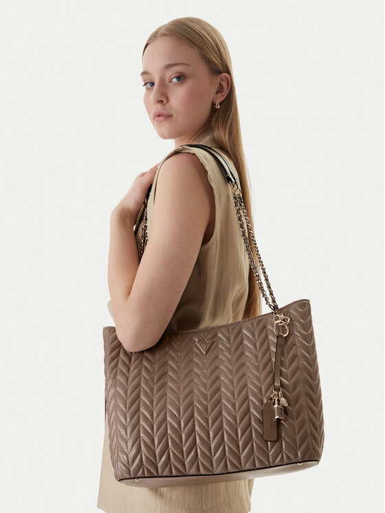 Guess Guess Ročna torba Cheryl HWTQ97 20220 Bež