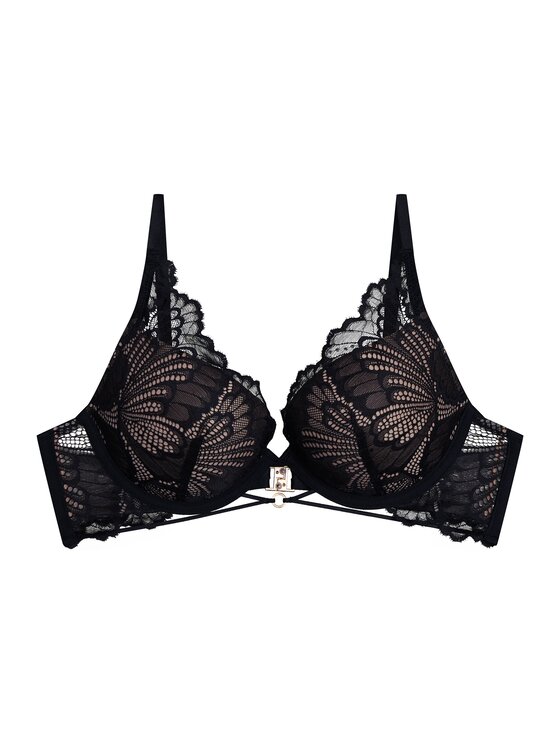 Esotiq Esotiq Biustonosz push-up 42507 Czarny