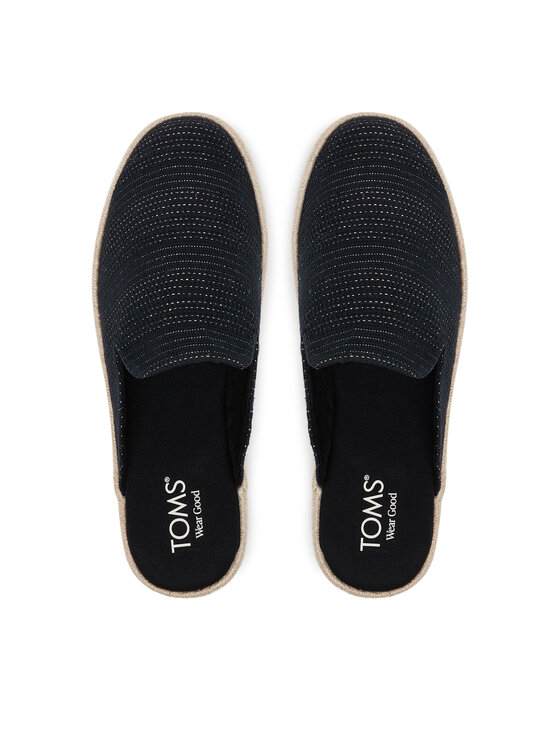Toms Toms Еспадрильї Santiago Mule 10021880 Чорний