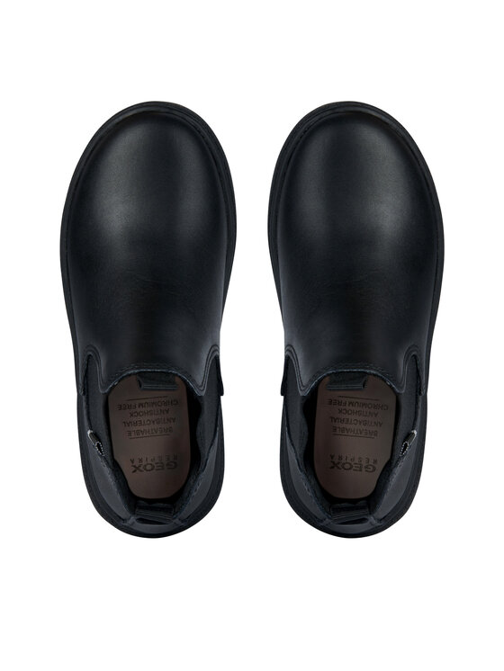 Geox Geox Ботуши J Theleven Boy J36LDB 00043 C9999 S Черен