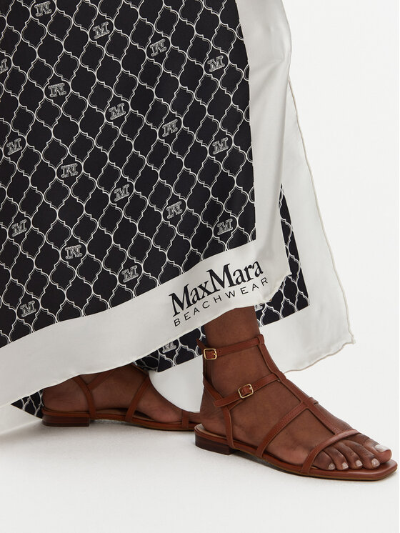 Max Mara Beachwear Max Mara Beachwear Eșarfă Ottico 2516541019 Negru