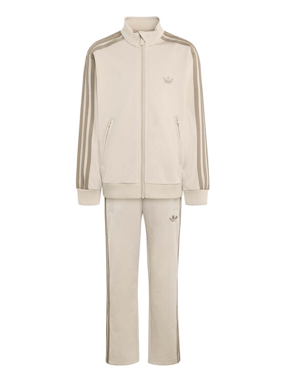 adidas adidas Dres Firebird Tracksuit HZ6592 Beżowy Regular Fit