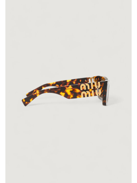 Miu Miu Miu Miu Okulary przeciwsłoneczne 0MU 09WS Beżowy