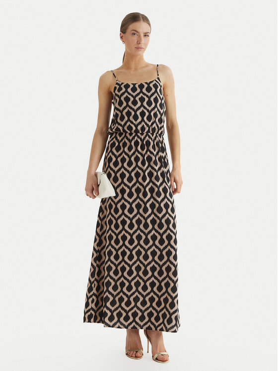ONLY ONLY Letní šaty Nova 15222217 Černá Regular Fit