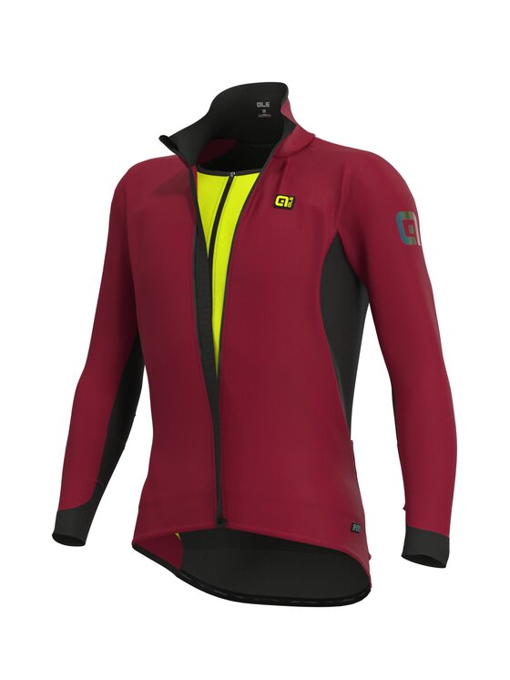 Alé Cycling Alé Cycling Kurtka softshell R-EV1 Future Warm Bordowy Regular Fit