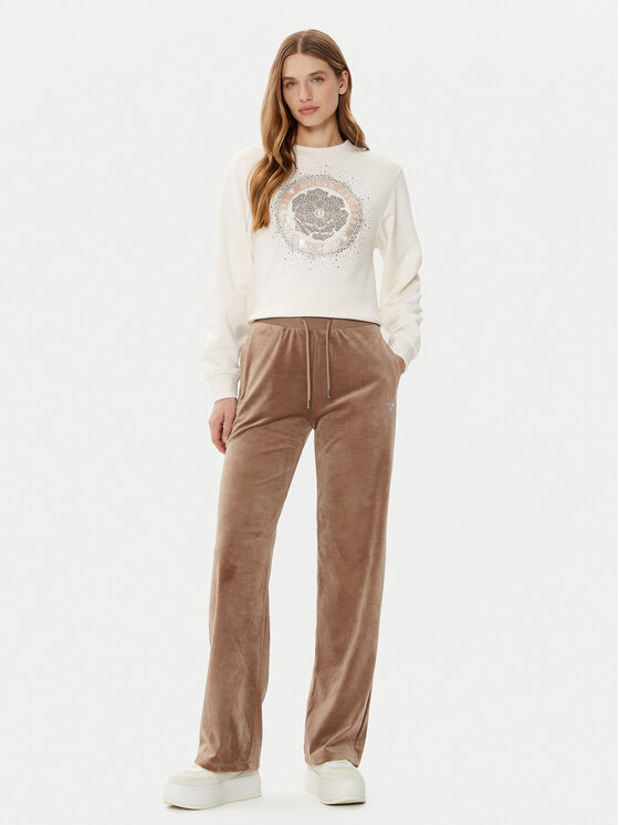 Guess Guess Felpa W5RQ05 K7EX1 Écru Regular Fit