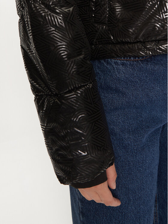 DKNY DKNY Vatovaná bunda DP4J9549 Černá Relaxed Fit