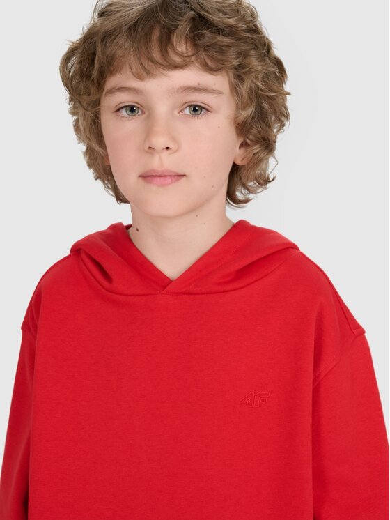 4F 4F Felpa 4FJRAW25TSWSM2490-62S Rosso Oversize