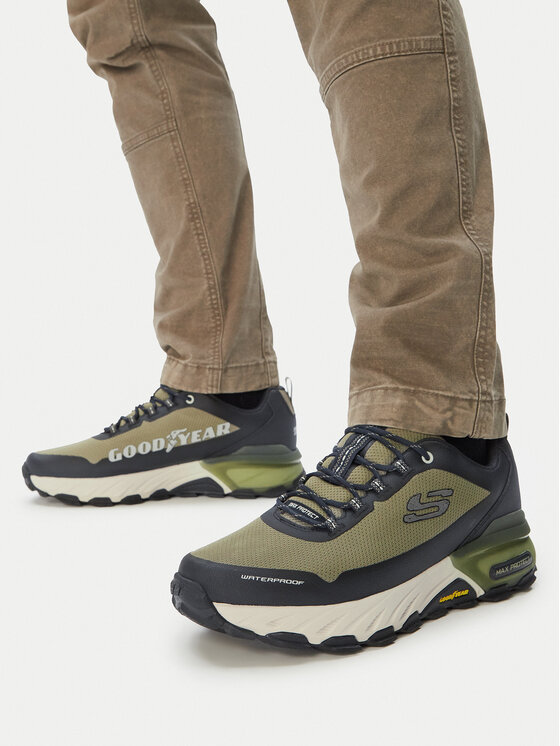 Skechers Skechers Sneakersy Max Protect Fast Track 237304/OLBK Zielony