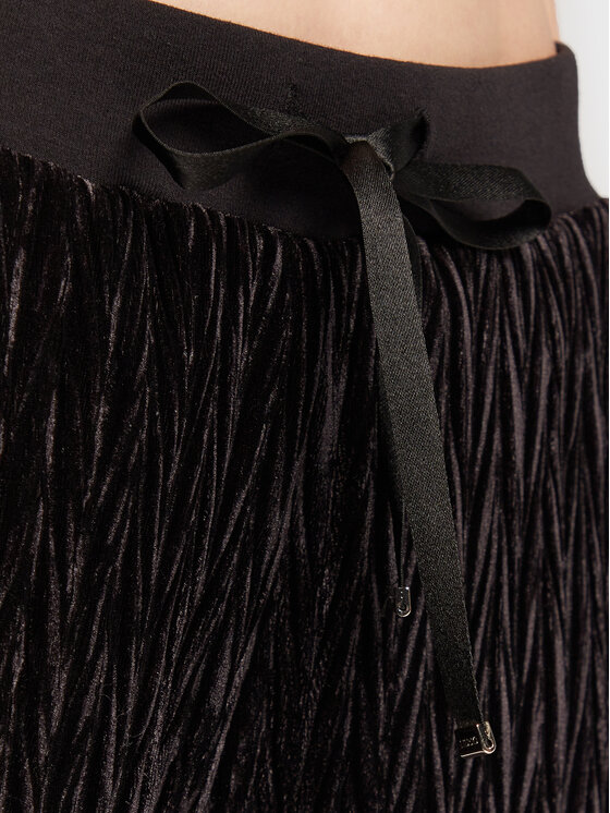 Liu Jo Liu Jo Pantaloni din material TF2128 J6259 Negru Regular Fit