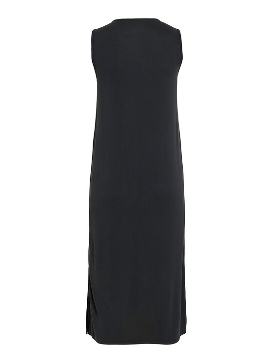 Vila Vila Vestito estivo Modala 14101675 Nero Regular Fit