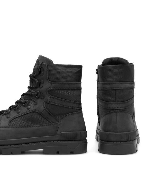 Badura Badura Schnürschuhe MUSK-04 MI08 Schwarz