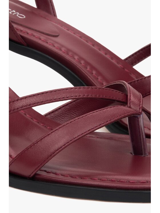 Estro Estro Sandali ER00117184 Bordeaux