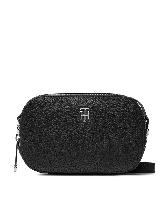 Torebka Tommy Hilfiger, Czarna, Th Element Cmera Bag AW0AW13151