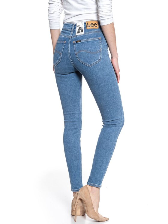 Lee Lee Jeans SCARLETT HIGH Blu Skinny Fit