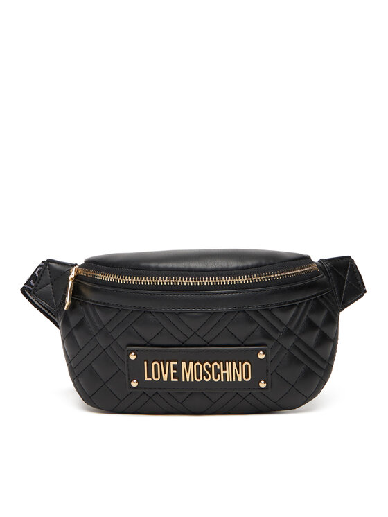 LOVE MOSCHINO LOVE MOSCHINO torba za okoli pasu JC4003PP0NLA0000 Črna