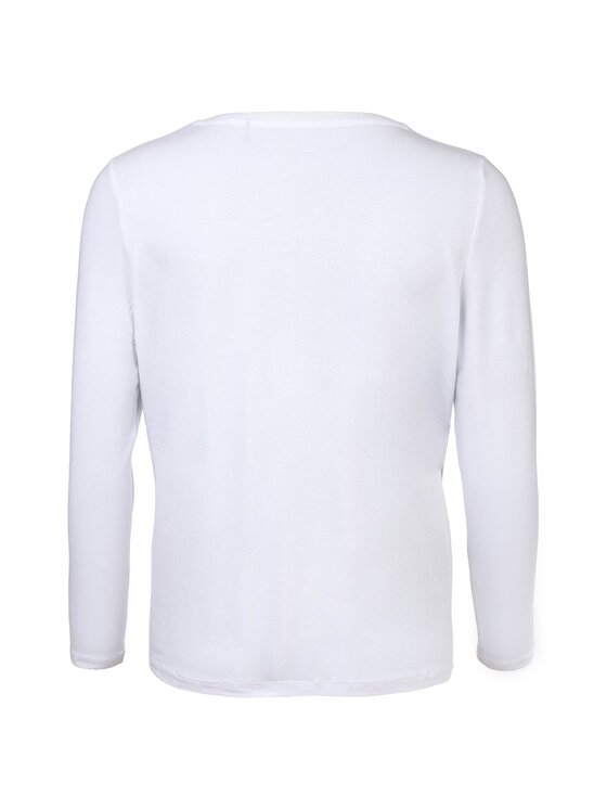 JOOP! JOOP! Longsleeve 28342 Biały Comfort Fit