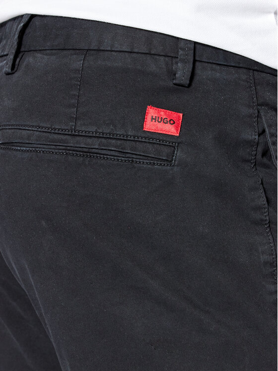 HUGO Hugo Chinos David222D 50468314 Schwarz Slim Fit