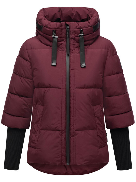 Navahoo Navahoo Kurtka zimowa Lotusherz Bordowy Regular Fit