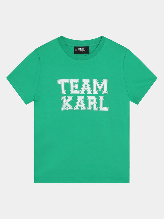 Karl Lagerfeld Kids T-krekls Z30049 D Zaļš Regular Fit