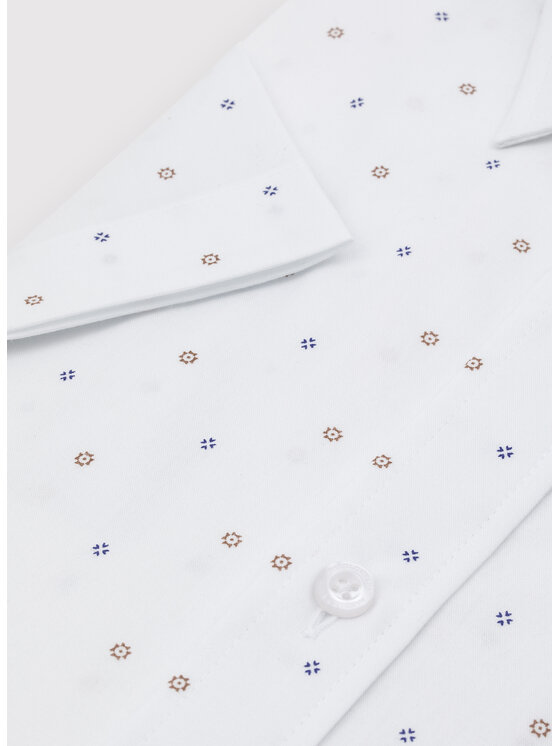 Pako Lorente Pako Lorente Koszula P25SF-1K-014 Biały Slim Fit