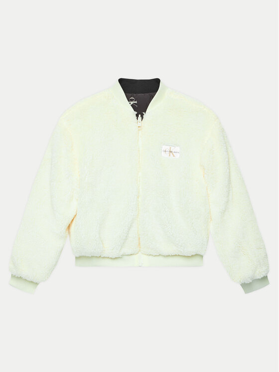 Calvin Klein Jeans Calvin Klein Jeans Μπόμπερ μπουφάν Reversible Teddy IG0IG02588 Έγχρωμο Relaxed Fit