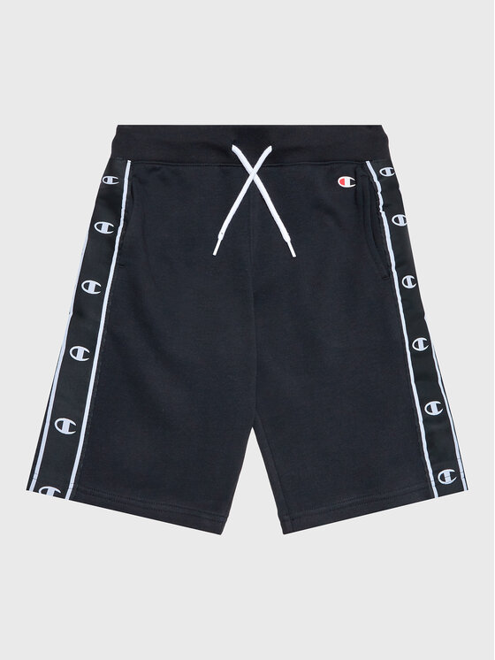 Champion Champion Sportovní kraťasy 306324 Černá Regular Fit