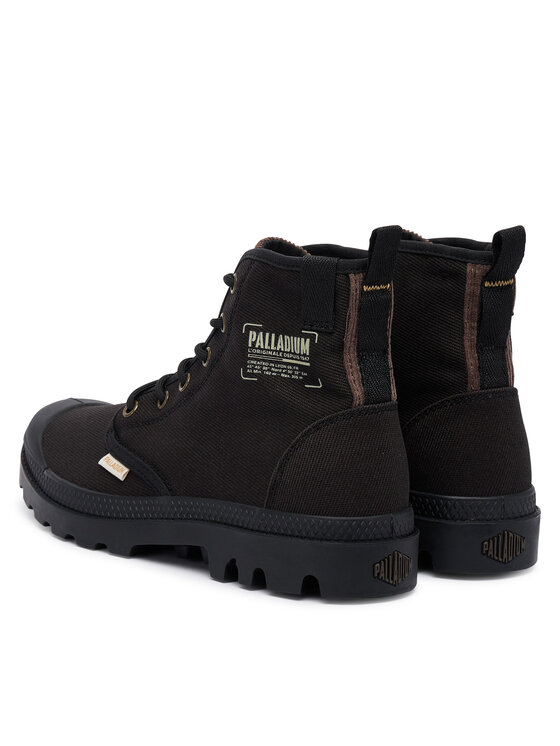 Palladium Palladium Pohodni čevlji Pampa Michigan 79496-008-M Črna