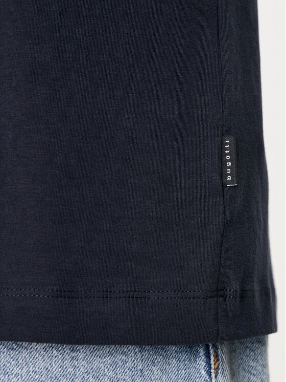 Bugatti Bugatti T-Shirt 8350 55042A Σκούρο μπλε Modern Fit