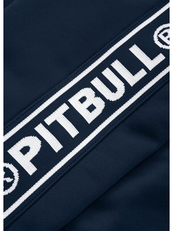 PITBULL PITBULL Bluza TAPE LOGO Granatowy Regular Fit