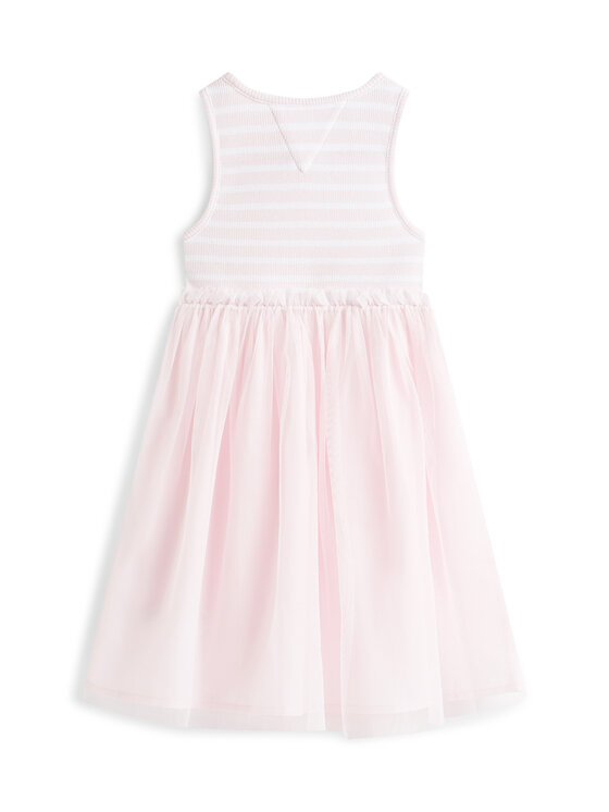 Tommy Hilfiger Tommy Hilfiger Rochie de vară KG0KG09156 Roz deschis Regular Fit