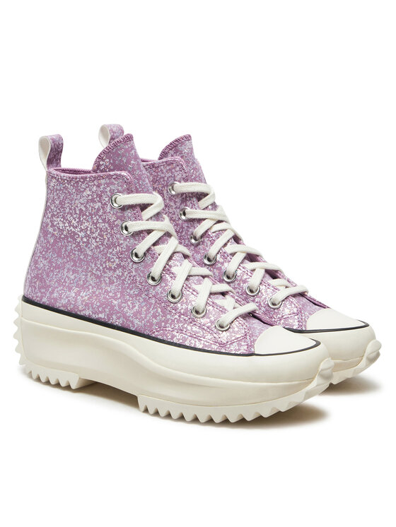 Converse Converse Trampki Run Star Hike Platform Glitter A10096C Różowy