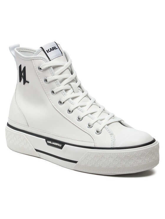 KARL LAGERFELD KARL LAGERFELD Teniși KL50450 Alb