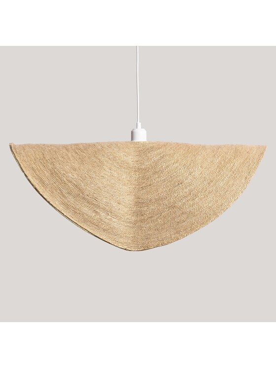 MIAhome MIAhome Lampa wisząca z trawy morskiej HAT 75 cm Beżowy
