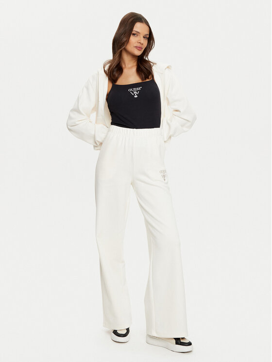 Guess Guess Τοπ V5RP08 KCOA2 Μαύρο Regular Fit