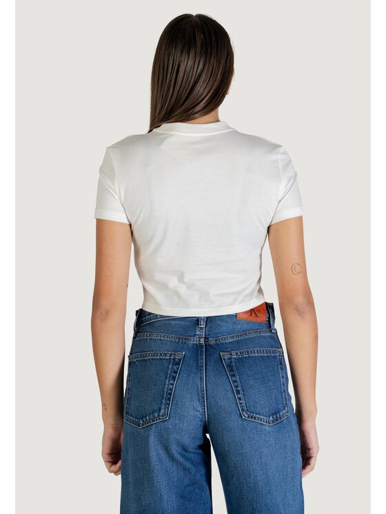 Calvin Klein Jeans Calvin Klein Jeans T-shirt LV047E823G Beige Casual Fit