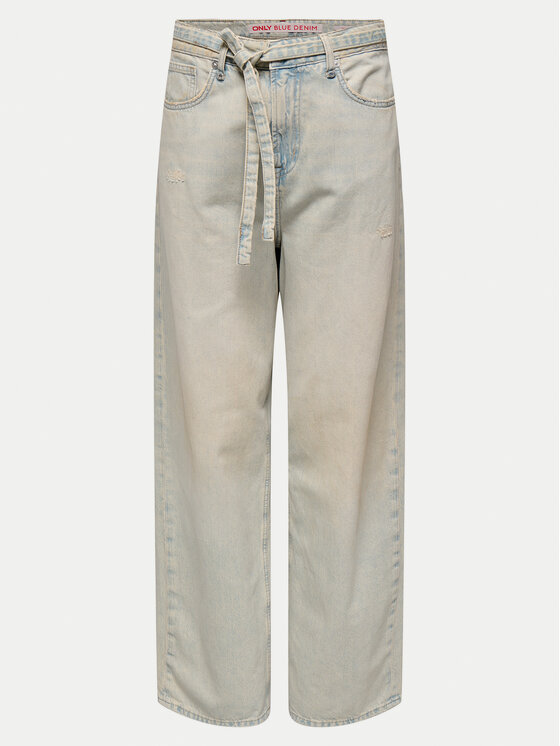 ONLY ONLY Blugi Venice 15341025 Albastru Baggy Fit
