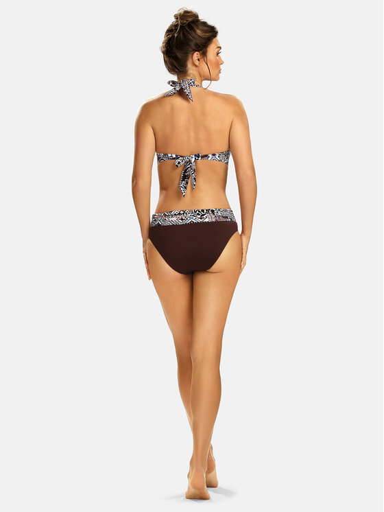 Feba Feba Dół od bikini FD10-2024 Brązowy