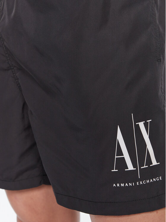 Armani Exchange Armani Exchange Plavecké šortky 953034 CC623 0002 Černá Regular Fit