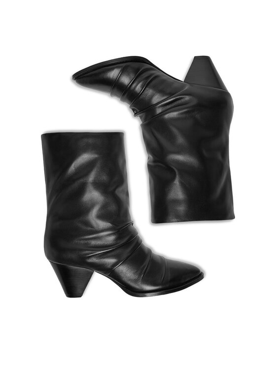 Badura Badura Škornji EO-APRIL-25FW219 Črna