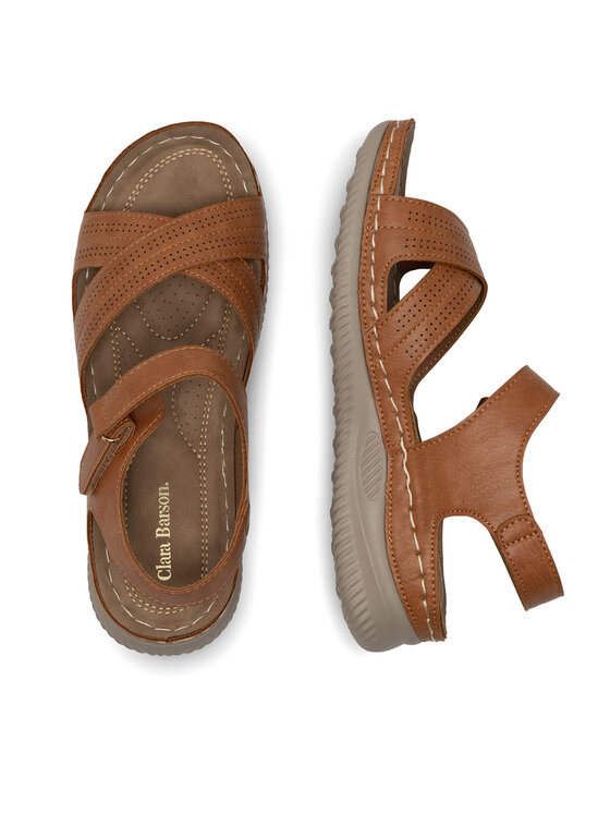 Clara Barson Clara Barson Sandalen WYL05010-14 Braun