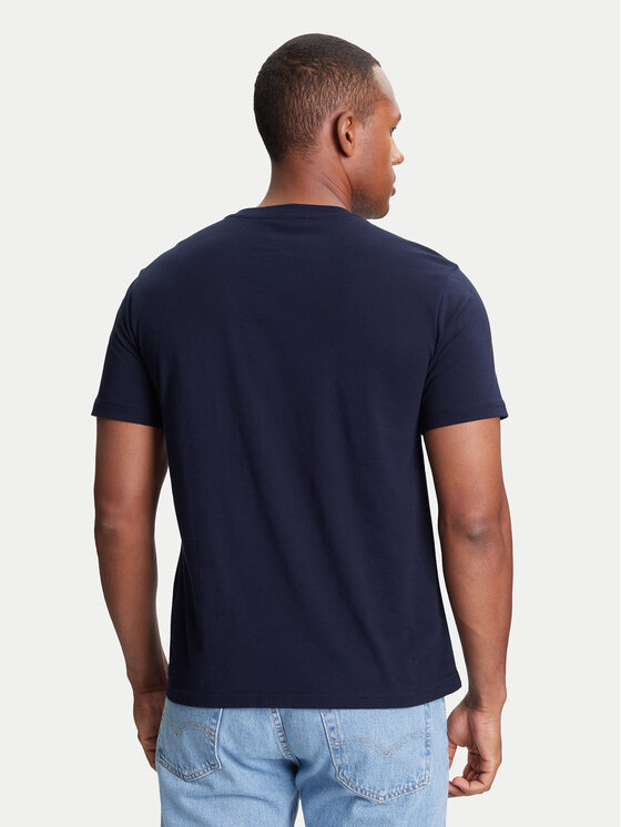 United Colors Of Benetton United Colors Of Benetton T-shirt 3I1XU1096 Tamnoplava Regular Fit