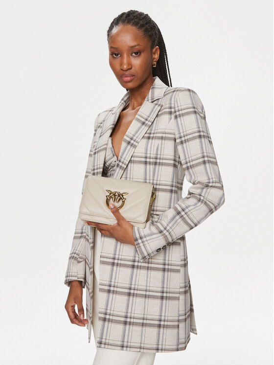 PINKO Pinko Borsetta Love Click Mini AI 23-24 PLTT 100067 A136 Écru