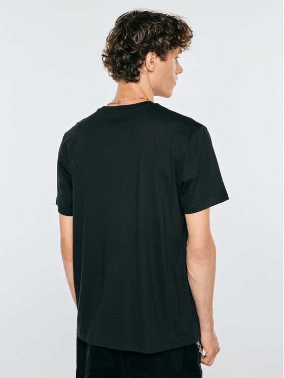 BIG STAR BIG STAR T-Shirt MELLER Czarny Comfort Fit