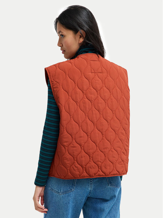 Quiksilver Quiksilver Αμάνικο Μπουφάν Kalong EQWJK03085 Μαύρο Boxy Fit