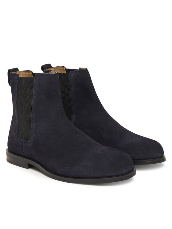 Calvin Klein Calvin Klein Sztyblety Ess Rubber Chelsea Su HM0HM02055 Czarny